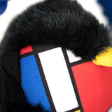 Mondrian Inspired Owl on a Rope